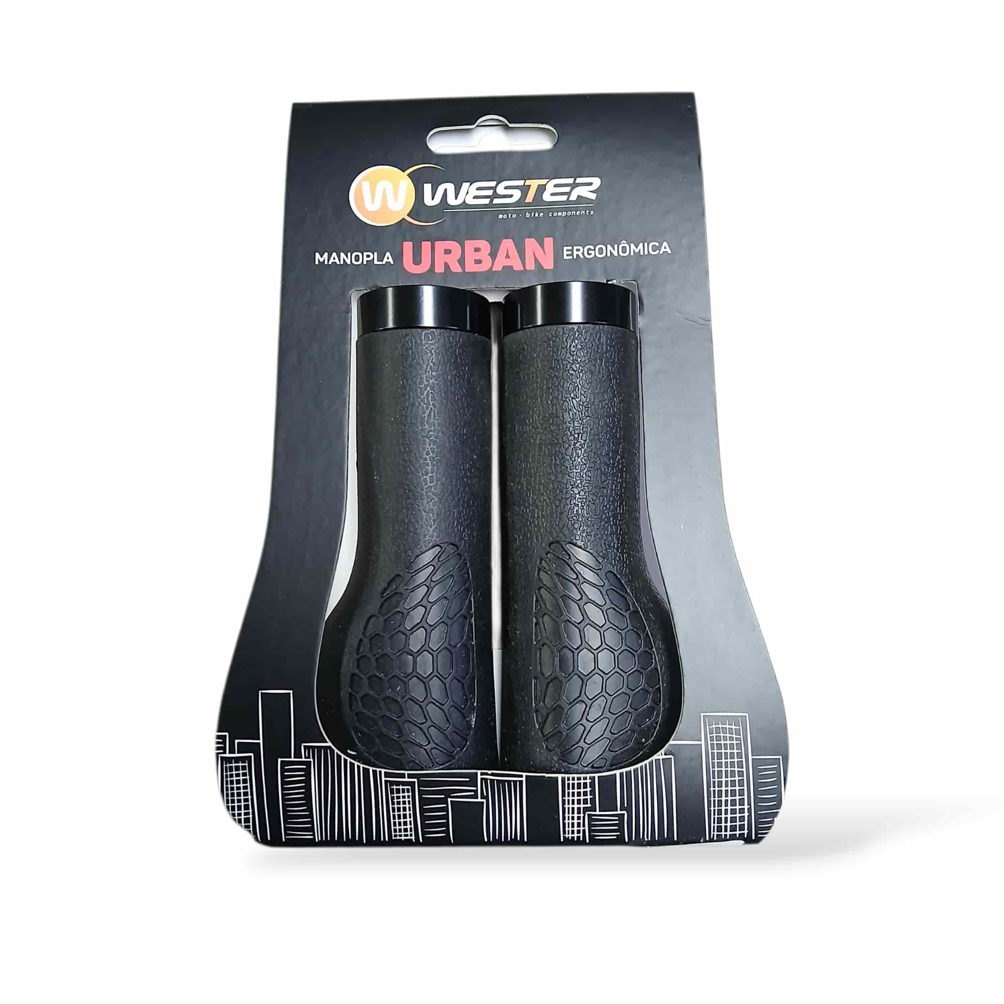 Puño ergonómico URBAN Negro 